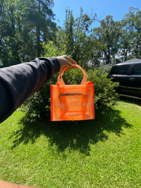 Image 2 of Orange Tote Bag