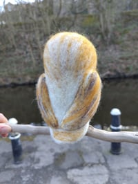 Image 3 of Needle Felted Barn Owl 