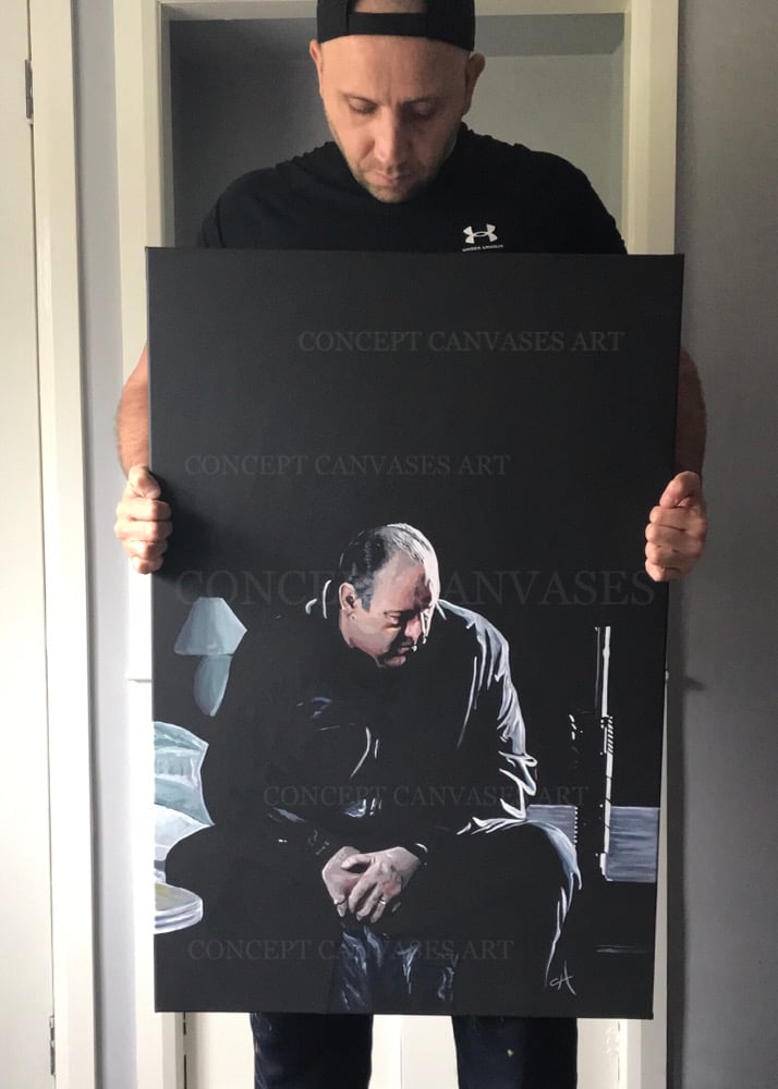 Image of Tony Soprano ‘Second Wind’ Original