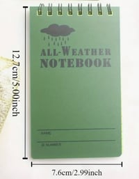 Image 3 of Weather proof notebook