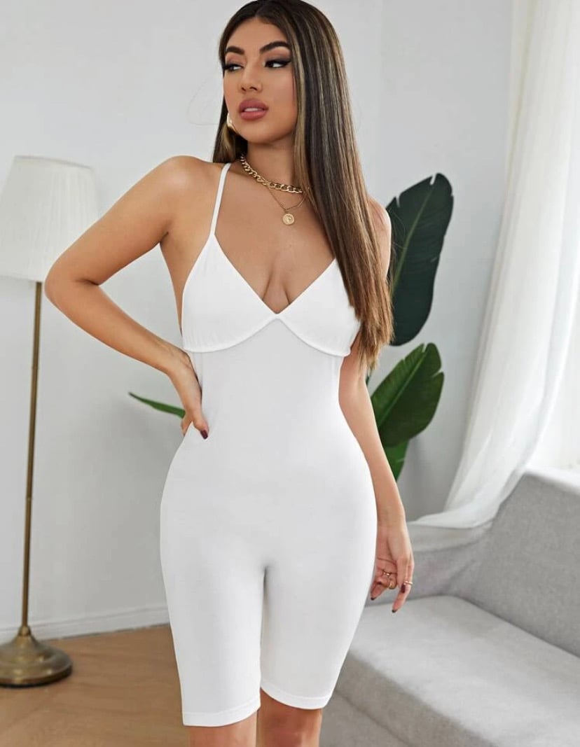 Image of White Rompers