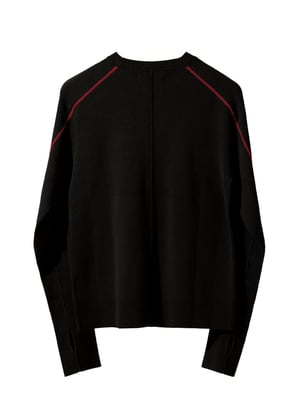 Image of EQUALNEAR - Trails Knit Sweater (Black)
