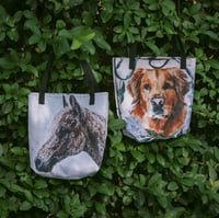 Image 2 of Pet Portrait Tote Bag Add-On