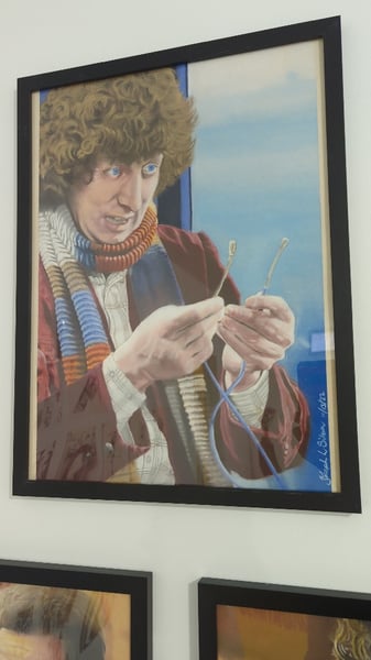 Image of Pastel drawing by Joseph Silver - Dr.Who #1