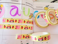 Image 4 of Strawberry merengue pie - washi tape 10mm 