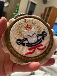 Image 1 of WVR Embroidery Hoop Keychains