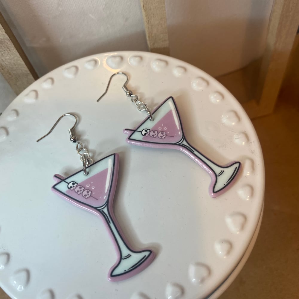 Image of Witch’s Martini Earrings