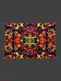 Image 1 of 35"x50" Fire Tapestry