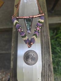 Image 3 of Electroformed and beadednecklace 03