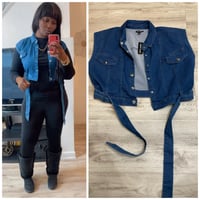 Denim vest *large or X-Large 