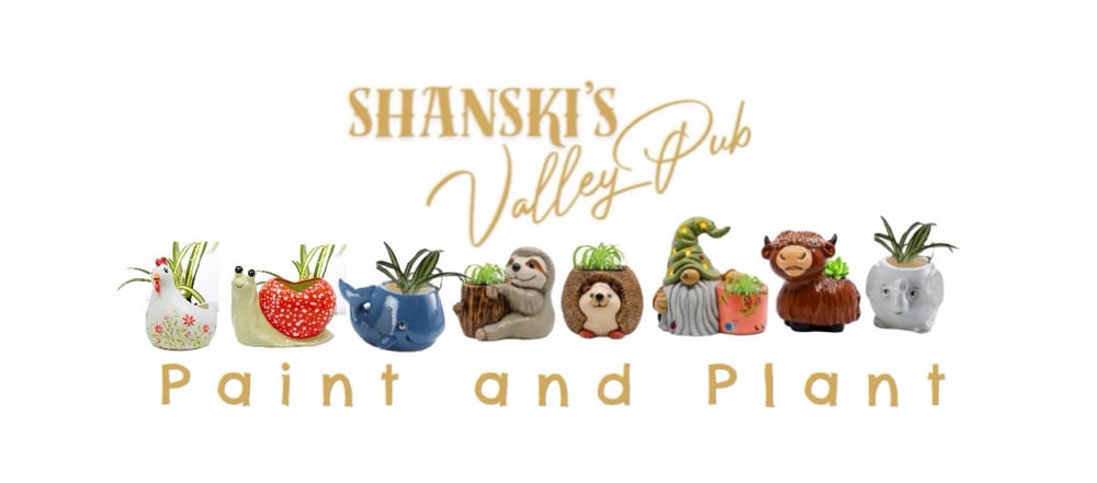 Image of Paint and Plant  3/24 ShanSki’s Valley Pub Methuen, MA 21+