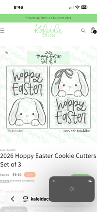 Image 1 of Decorated sugar cookies sets