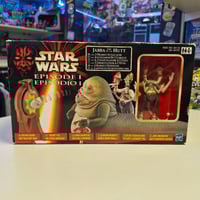Image 1 of Star Wars Episode I Jabba the Hutt Figure Set – Hasbro 1999 – Boxed