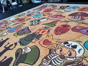 Image of Disney Inspired Traditional Tattoo Flash Sheet: D15 11x14