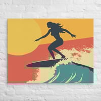 Image 3 of Surf's Up Canvas