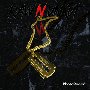 Image of RAW N UNKUT RAZOR BLADE PENDANT +Chain