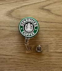 Coffee Badge Reel