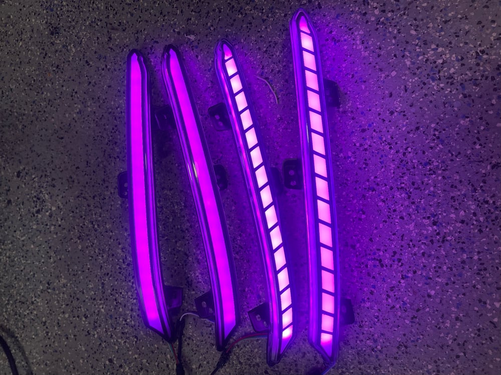 2018-2022 Honda Accord Bumper Reflector Custom Rgb