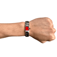 Image 2 of Cabane de Zucca Red Face Bracelet Watch