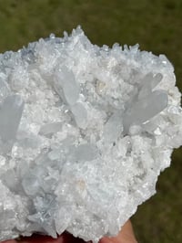 Image 5 of Fine Quartz Points & UV Calcite Cluster #2200