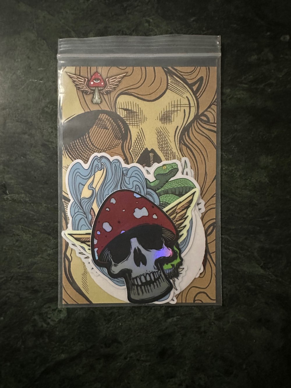 Hidden Loom Sticker pack issue 1 