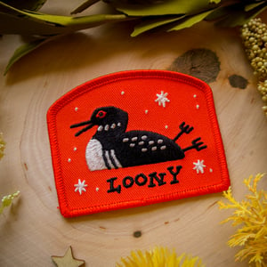 Embroidered Loony Patch