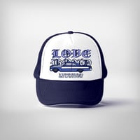 LowRider Trucker Hat Blue Navy