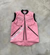 Insulated Pink Parachute Gilet