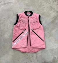 Image 1 of Insulated Pink Parachute Gilet