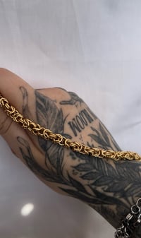 Image 3 of Mini Byzantine Bracelet (Gold) 
