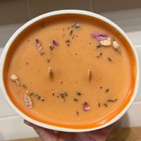 Image 1 of sweet pea + melon scented candle