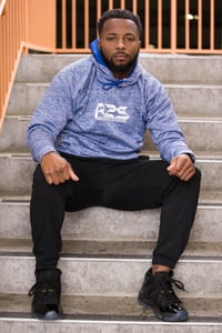 Image 2 of R2S Electric Heather Hoodie