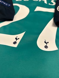 Image 12 of Tottenham Hotspur “LUCAS 27” 2018/19 Third Shirt + patches  (L)