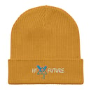 Image 4 of Organic ribbed beanie