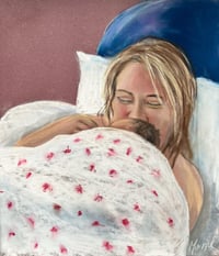 Image 4 of Custom watercolour portrait painting   A4