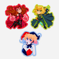 Anti-Heroines Collection | Stickers & Magnets