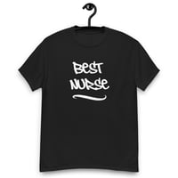 Image 2 of Unisex classic tee, Best Nurse T-Shirt | Nurse Appreciation Graphic Tee