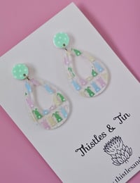 Image 2 of Spotty Easter Dangles - 559