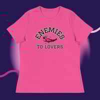 Image 4 of Enemies to lovers Women's Relaxed T-Shirt