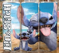 stitch movie design 4 20oz tumbler