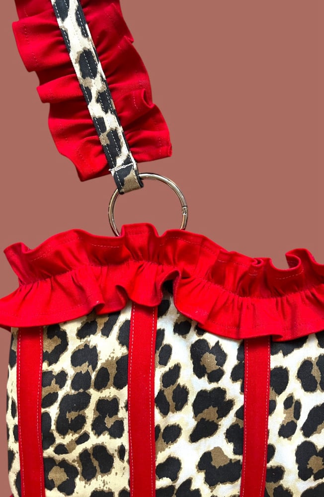 Image of Leo red corset