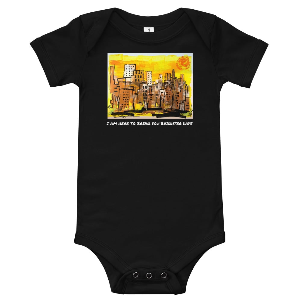 Image of Brighter Days baby short sleeve one piece
