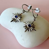 Image 3 of Blue Star Half Hoops