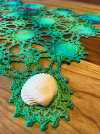 Image 2 of Green Table Runner 