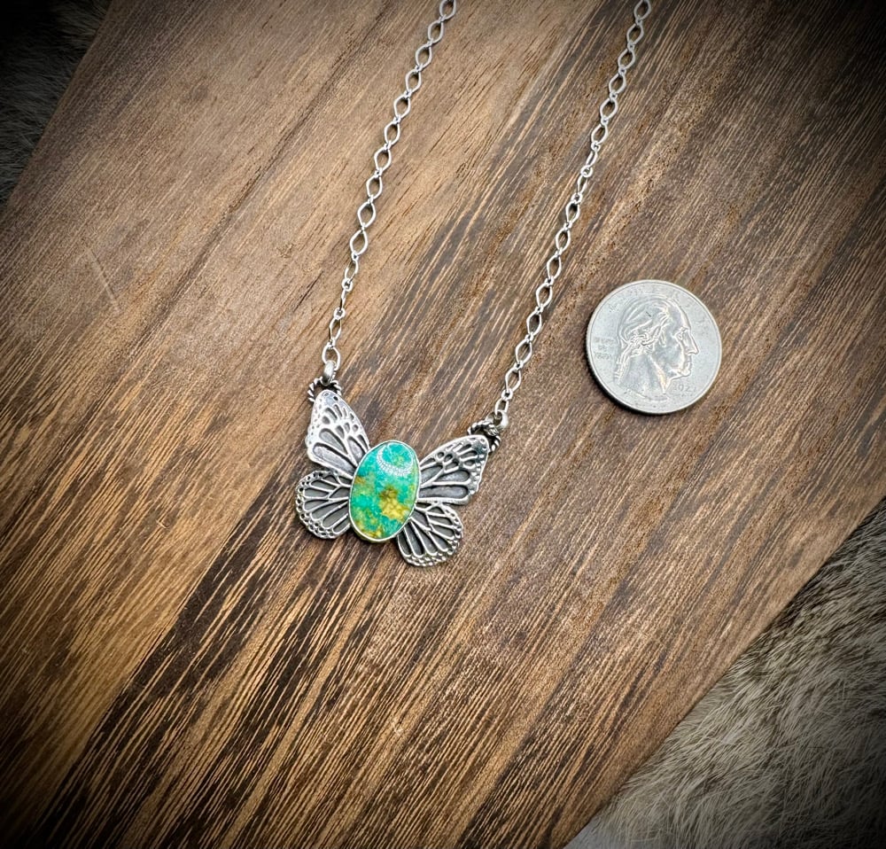 Image of Sonoran Gold Butterfly Necklace