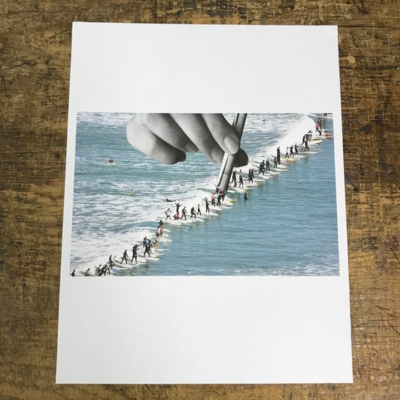 Image of PARTY WAVE PRINT