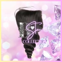 Image 3 of 4*4 HD Closures (Straight, Body Wave, Loose Wave).