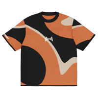 Image 11 of Life - Orange/Sand/Black - Knitted Shirt