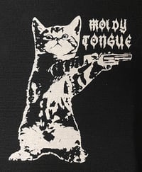 MOLDY TONGUE GUN CAT PATCHES