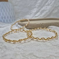Image 1 of Pearl Wavy Bangle